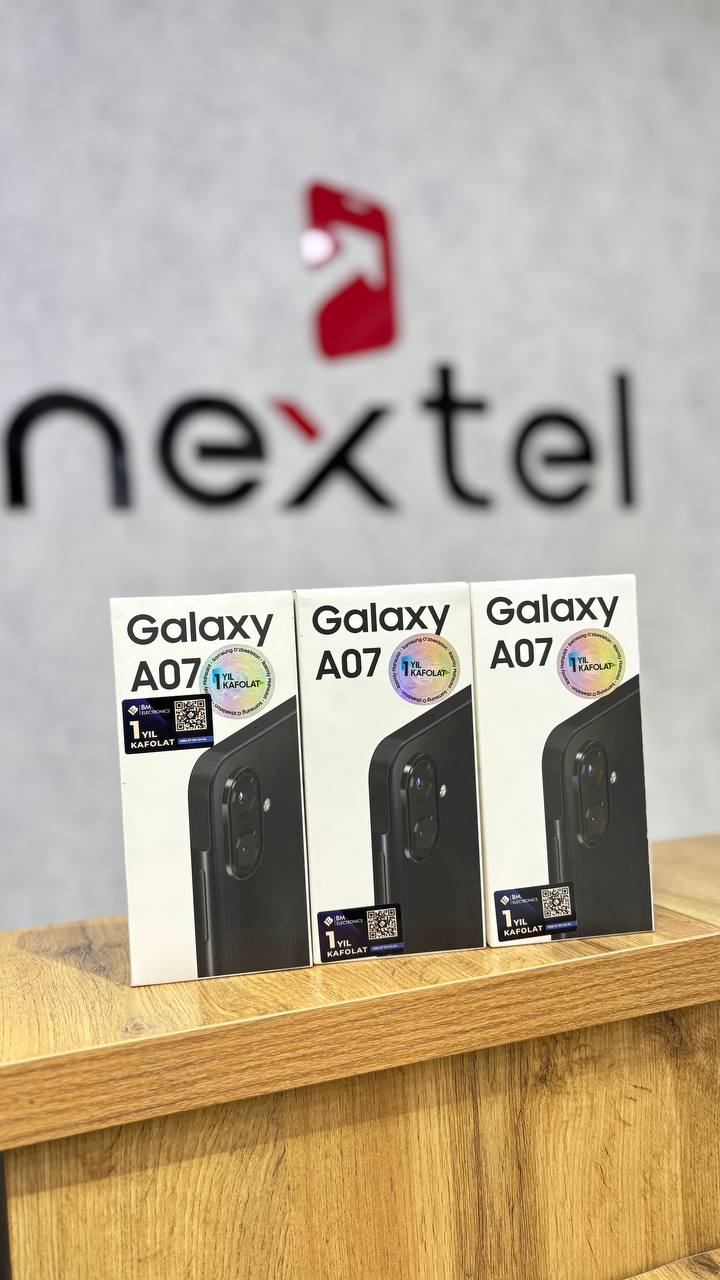 Samsung Galaxy A07 — hamyonbop va ishonchli tanlov!